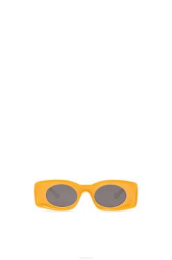 amarelo escuro 80ZJ1459 mulheres óculos de sol originais paula's ibiza Loewe