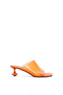 laranja transparente 80ZJ693 mulheres slide de brinquedo em material transparente Loewe