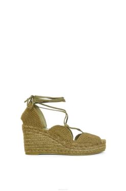Oliva 80ZJ699 mulheres espadrille cunha solar em juta Loewe